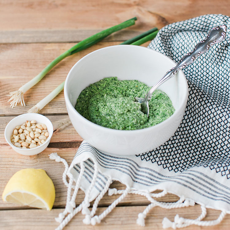 Green Onion Pesto